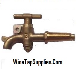 Large taper threaded spigot tap