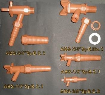 ABS wine tap tapered fittings