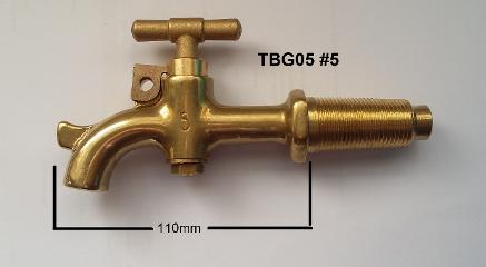 brass tap for large wooden barrels