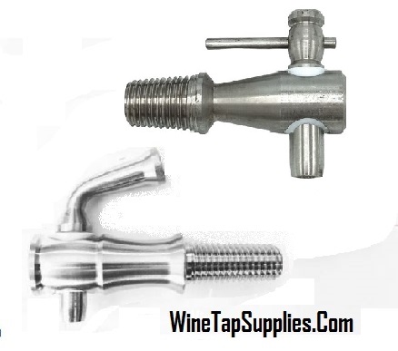 Small spigot barrel taps