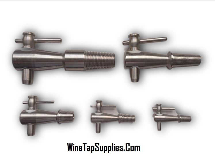 small metal taps for oak barrels