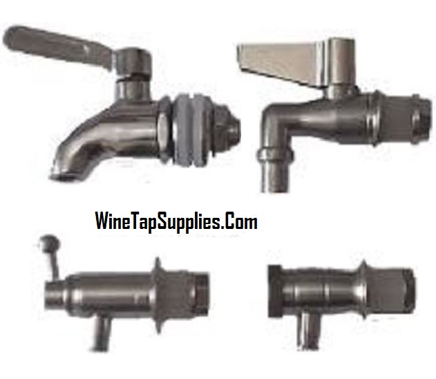 stainless steel wine tap