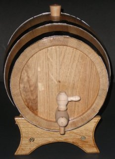 Wooden Wood Barrel Spigot